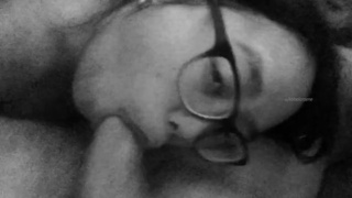 Swallowing Face Fuck Deepthroat Cock Blowjob GIF